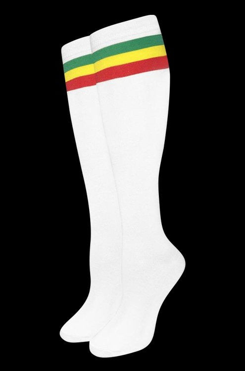 Julietta Rasta Stripes Knee High Socks Cheap