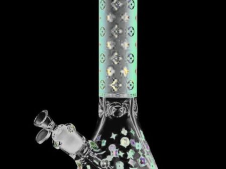 Designer Floral Diamond Print Bong Online