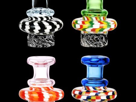 Color Rope Twist Helix Carb Cap on Sale