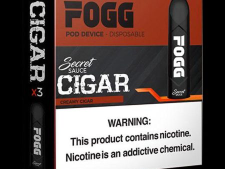 Fogg Disposable 5% Pod Device - 3 Pack For Sale