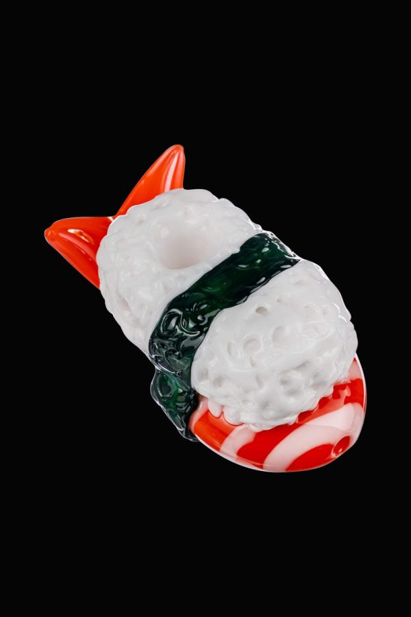 Empire Glassworks Shrimp Nigiri Sushi Hand Pipe Cheap