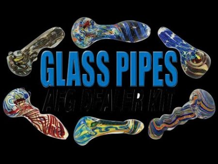 Glass Spoon Pipes - 30 Pack Discount