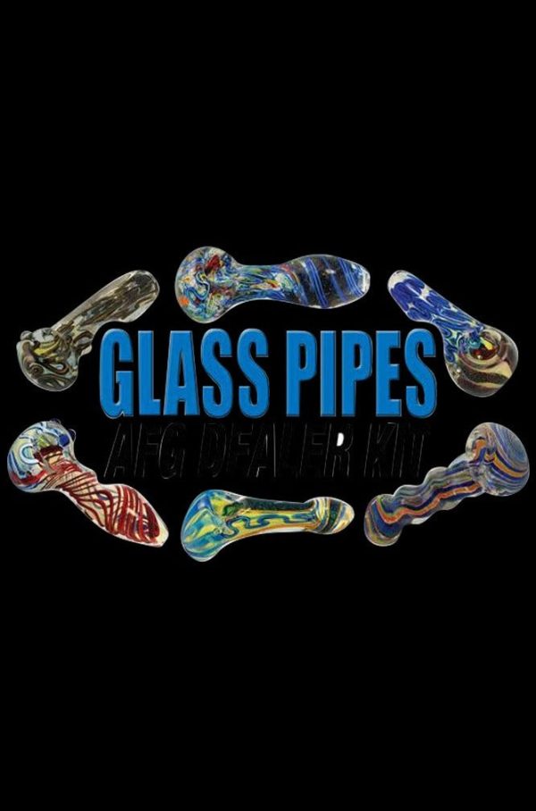 Glass Spoon Pipes - 30 Pack Discount