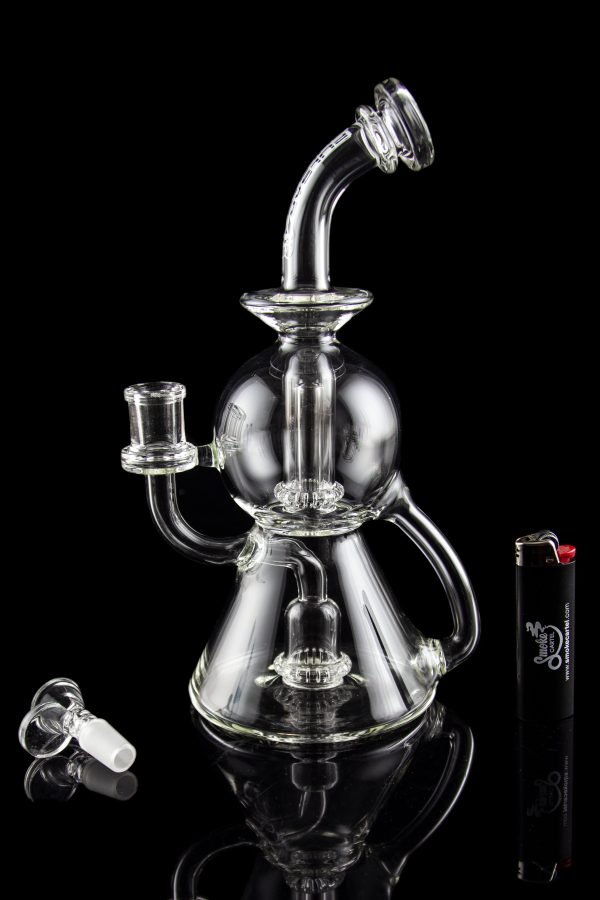 Pulsar  The Thinker  Geometric Recycler Water Pipe For Sale