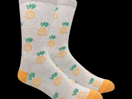 FineFit Black Label  Pineapples  Novelty Socks Online Sale