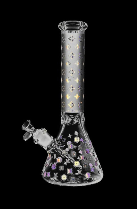 Designer Floral Diamond Print Bong Online