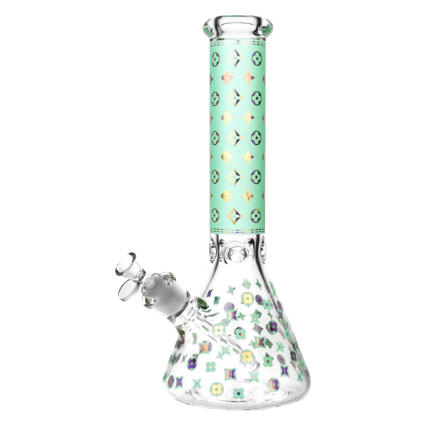 Designer Floral Diamond Print Bong Online