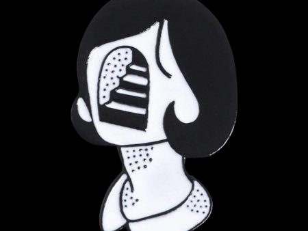 Stairface Enamel Pin Fashion