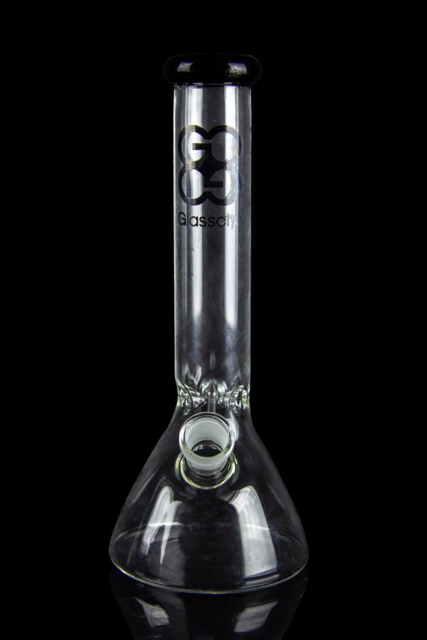 Glasscity Beaker Ice Bong - Black Supply