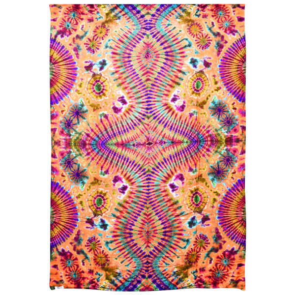 Psychedelic Tie-Dye Tapestry Online