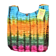 ThreadHeads Tie-Dye Ribbed Textured Streaks Bag Cheap