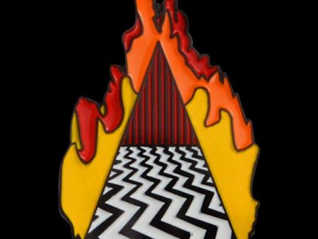 Fire Walk Enamel Pin For Discount