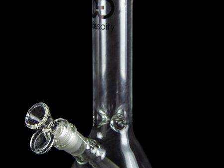 Glasscity Beaker Ice Bong - Black Supply