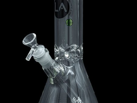 LA Pipes  Agent Stout  9mm Thick Beaker Bong Online Sale