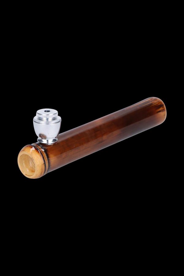 Bamboo Steamroller Pipe with Capped Bowl Sale