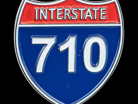 Interstate 710 Metal Pin on Sale