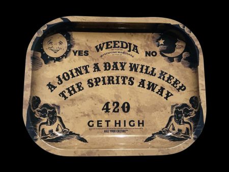 Kill Your Culture Rolling Tray - Weedja Board Online now