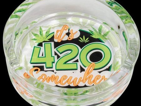 Glass Ashtray - 2 Pack on Sale