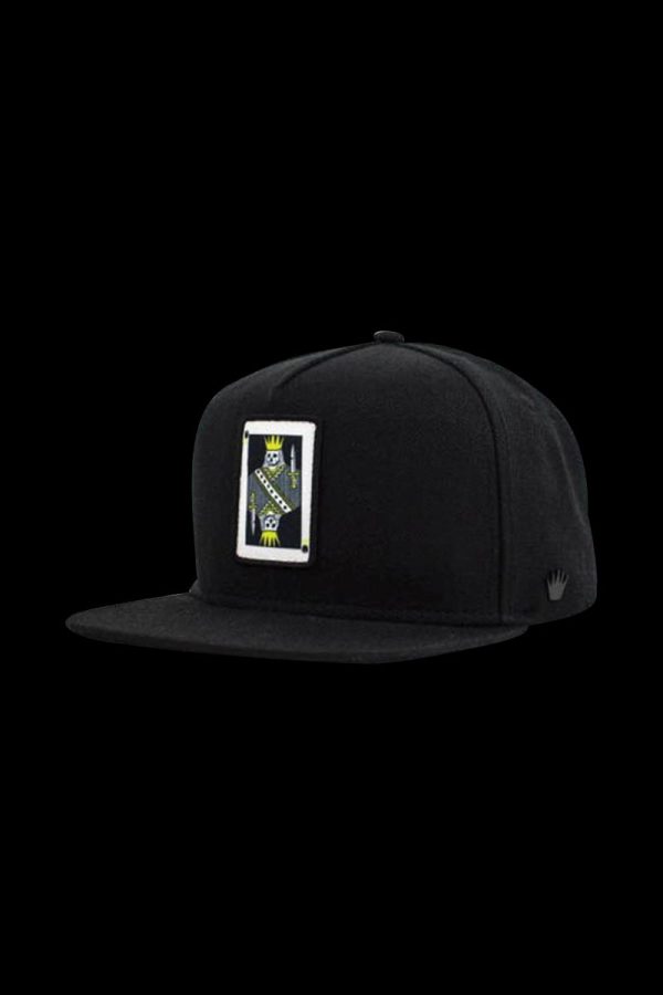 No Bad Ideas  King Of Crowns  Black Snapback Cap Hot on Sale