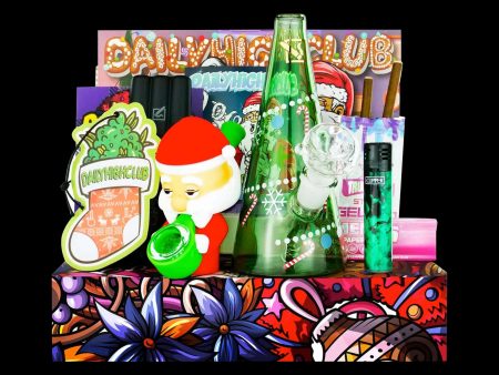 Daily High Club December 2022 Santa Smoking Box Fashion