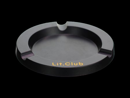 Lit Club Black Metal Ashtray Online Sale