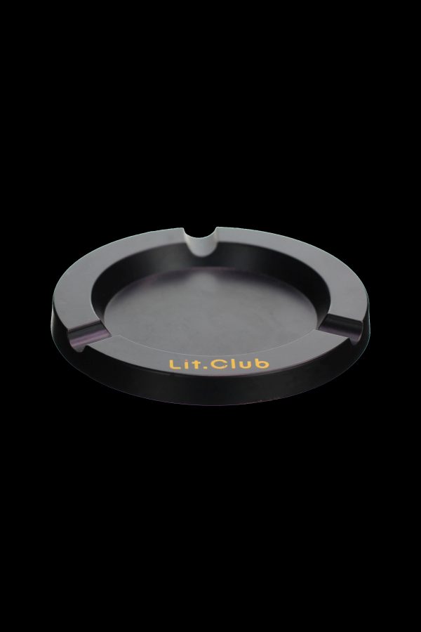 Lit Club Black Metal Ashtray Online Sale