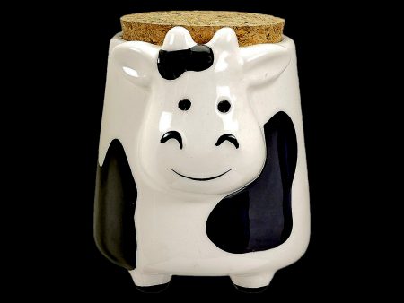 Roast & Toast Smiling Cow Stash Jar on Sale