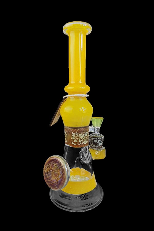 Cheech Glass Full Color Sand Blasted Water Pipe Cheap