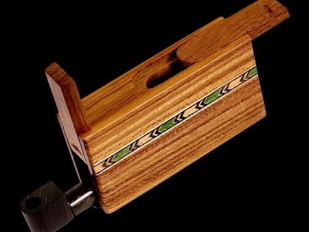 Sneaky Tokes Teakwood Box with Ebony One Hitter Discount