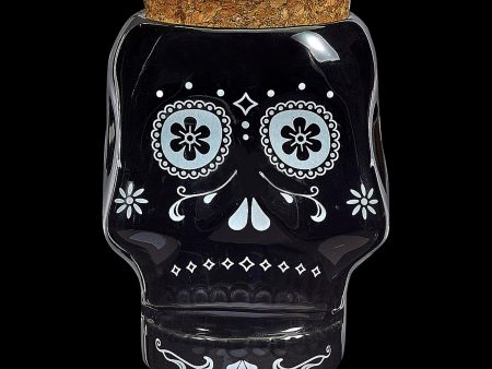 Roast & Toast Sugar Skull Stash Jar For Sale