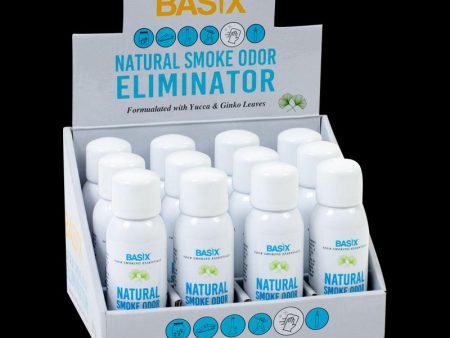 Basix Natural Smoke Odor Eliminator Spray - Bulk 12 Pack Sale