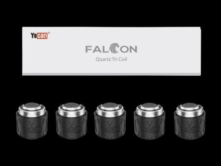 Yocan Falcon Concentrate Quartz Tri Coil - 5 Pack Supply