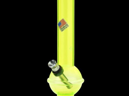 Acrylic Bubble Base Bong with Raised Grip For Cheap