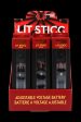 Famous Brandz Lit Sticc Noir Variable Voltage Battery - 12 Pack For Cheap