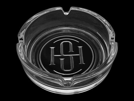 High Society Primo Crystal Glass Ashtray Fashion