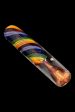 LA Pipes Rainbow Swirl Chillum Hot on Sale