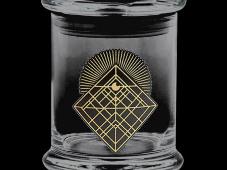 420 Science  Geometric Pattern  Glass Jar Discount