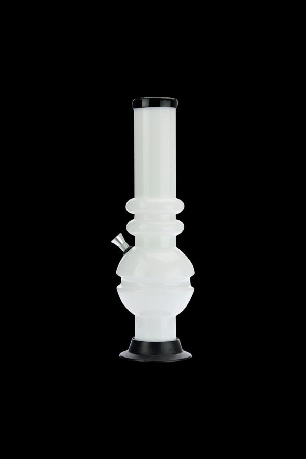 Acrylic Straight Bubble Base Bong with Marias Online now