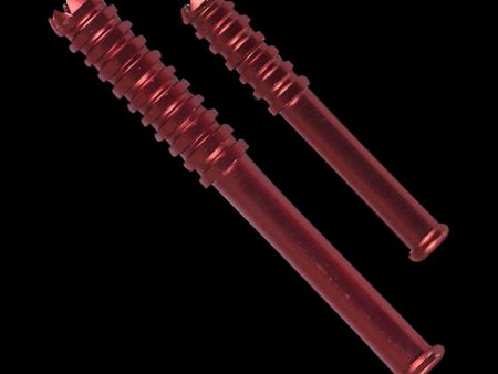 Digger One Hitter Pipe - Anodized Aluminum Bat - Red For Cheap