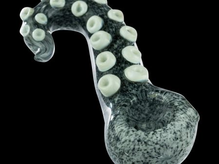 Glass Alien Tentacle Spoon Pipe Supply