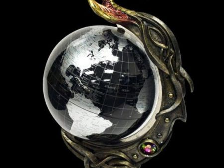 Badass Dragon Spinning Desk Globe Cheap