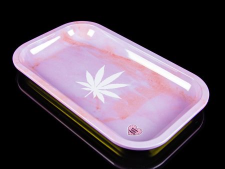 Blunt Babe Trays  Pink Marble  Rolling Tray For Sale