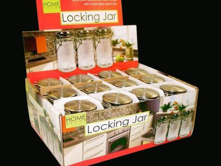 Spice Jar With Steel Lid - 12 Pack Online now