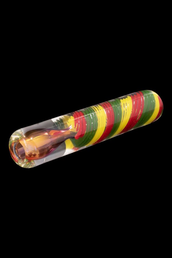 LA Pipes Rasta Swirl Chillum Online