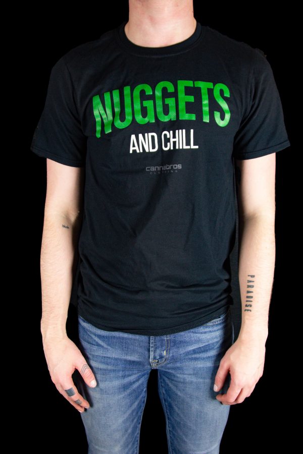 Cannabros  Nuggets and Chill  Graphic Tee Discount