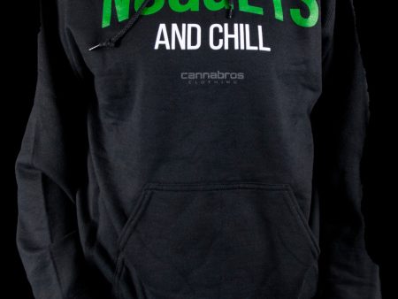 Cannabros  Nuggets and Chill  Drawstring Hoodie Sale