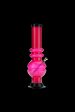 Acrylic Straight Bubble Base Bong with Marias Online now