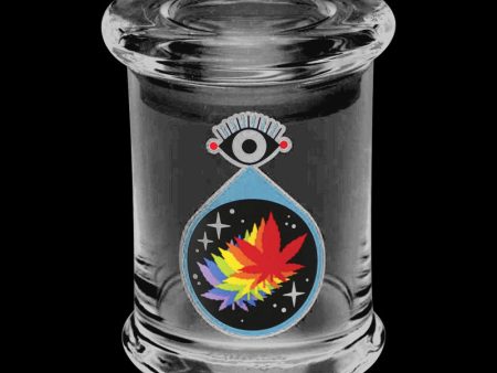 420 Science  All-Seeing Leaf  Pop Top Jar Online Sale