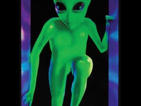 Alien Visitor Blacklight Poster Online