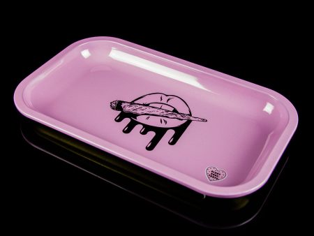 Blunt Babe Trays  Pink Lips  Rolling Tray Discount